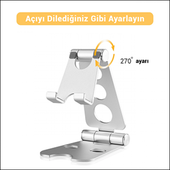 MÜHLEN GL059 Katlanabilir, Taşınabilir ve Evrensel Telefon/Tablet Standı - 2