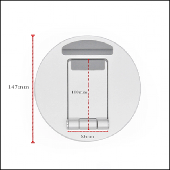 MÜHLEN GL0141 Ayarlanabilir Alüminyum Cep Telefonu ve Tablet Standı - 8