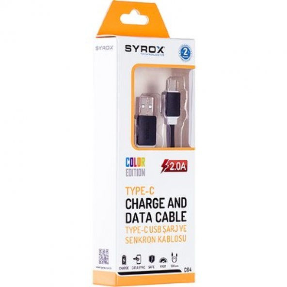 SYROX C64 USB TYPE C KABLO