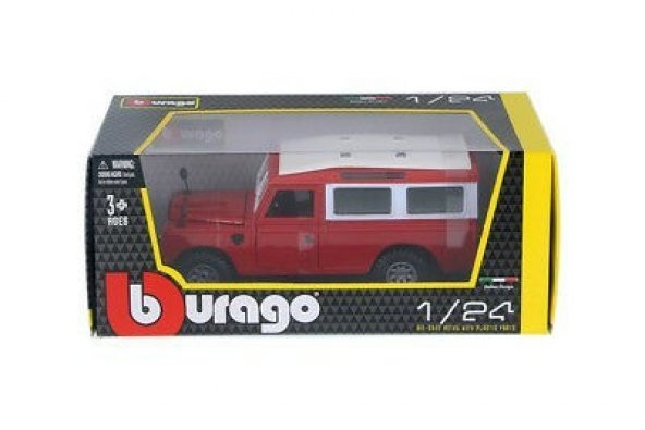 Burago 1:24 Land Rover Series II Model Araba - 3