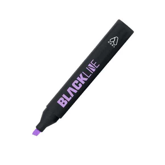 Blackline Fosforlu Kalem - Mor - 2