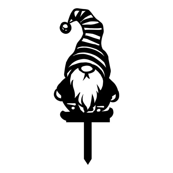 Bahçe Cücesi Bahçe Süsü Lazer Bahçe Kazığı - 3