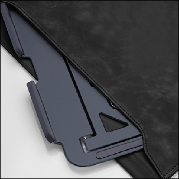 MÜHLEN GL0129 - Koyu Gri Ergonomik Taşınabilir Alüminyum Dizüstü Bilgisayar Standı - 10