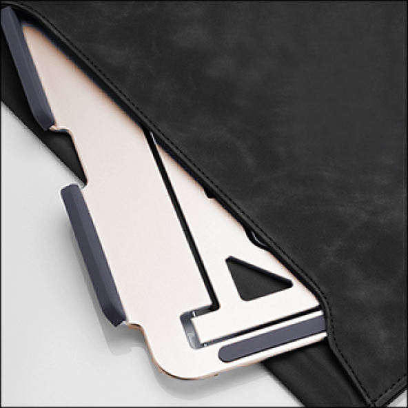 MÜHLEN GL0129 - Champagne Gold Ergonomik Taşınabilir Alüminyum Dizüstü Bilgisayar Standı - 10