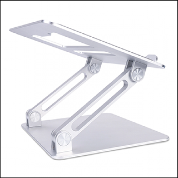 MÜHLEN D-GL0124 Ayarlanabilir Ergonomik Alüminyum Dizüstü Bilgisayar Standı - 4