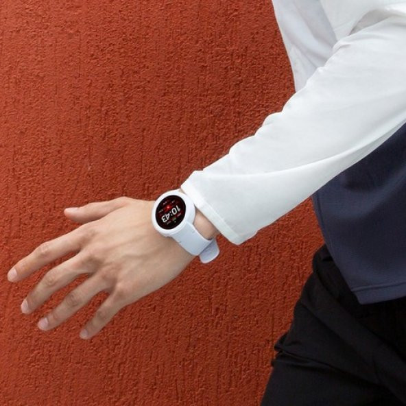 Amazfit Verge Lite Bluetooth Nabız GPS Akıllı Saat - Global Versiyon - Beyaz - Distribütör Garantili - 5