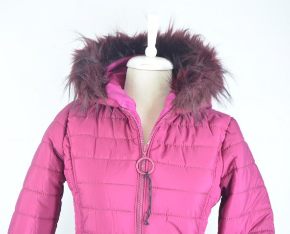 ESMA Bayan Kapşonlu Kısa Şişme Mont / KSD4416 - 9