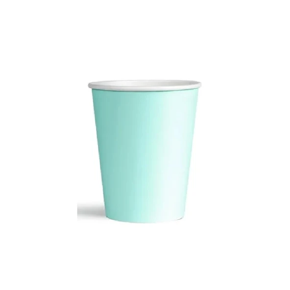 Karton Bardak 8li Mint Yeşili