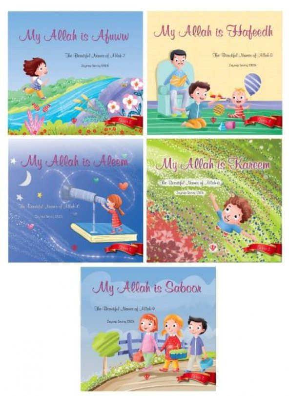 The Beautiful Names Of Allah 2 5 Book Set