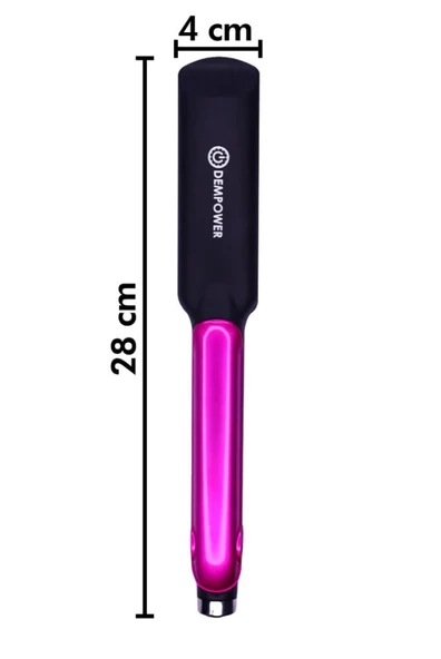 QASUL Seramik Kaplı Pembe Detay Saç Düzleştirici - 7