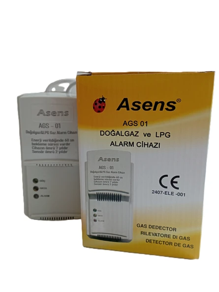 Asens Doğalgaz ve Lpg Alarm Cihazı - 3