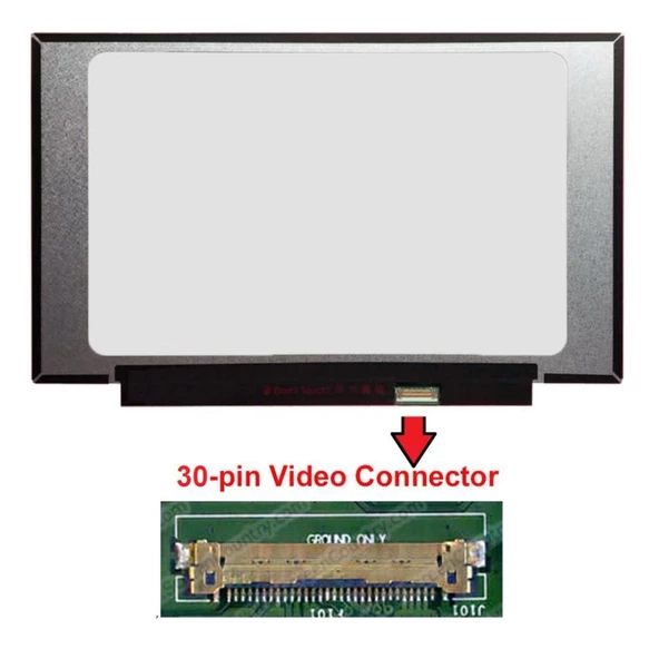 LM140LF3L-03 Ekran 14 Slim 30 pin Full Hd IPS Vidasız ürün görseli 1