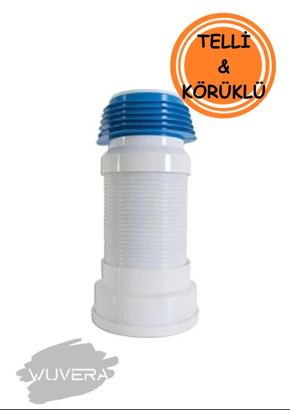 WUVERA Körüklü Klozet Kadası (Telli) 100 Lük - 25-50 CM