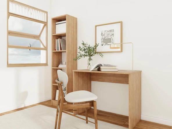 Çalışma Bilgisayar Masası MarbellaKiraz-Byz - Resim 2