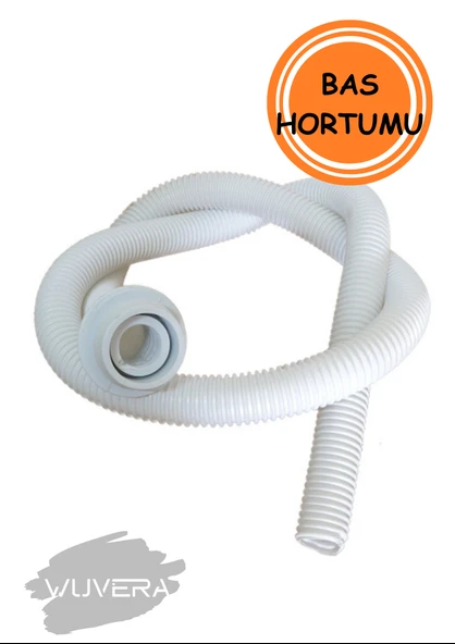WUVERA Contalı Bas Hortumu 1,5 Mt - Wuvera WC Taşı Hortumu