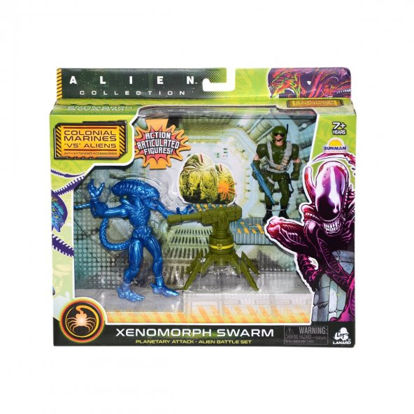 31305  ALIEN XENOMORPH SWARM YARATIK/FİGÜRLÜ - 2