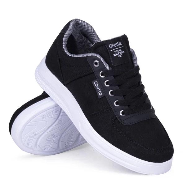 Ayakkabix Yazlık Erkek Keten Ayakkabı Sneaker - 9