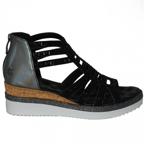 Mammamia D20YS-1315 Taşlı Bayan Sandalet - 4