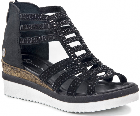 Mammamia D20YS-1315 Taşlı Bayan Sandalet - 5