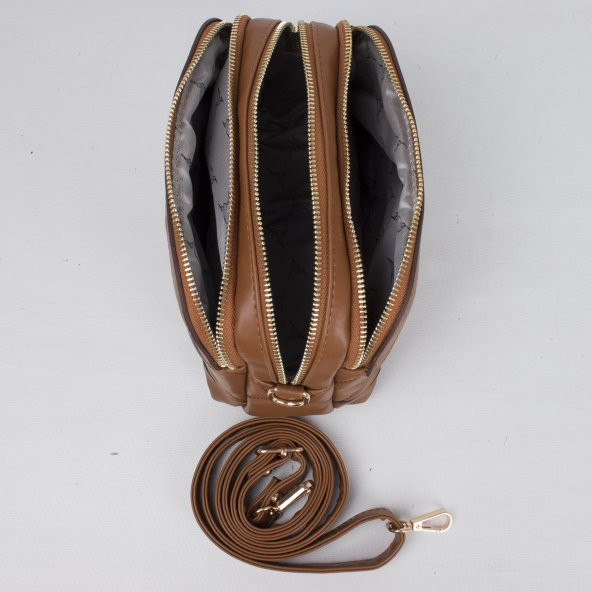 Bagacar 1324 Bayan Çapraz Omuz Çantası Gümüş - 5