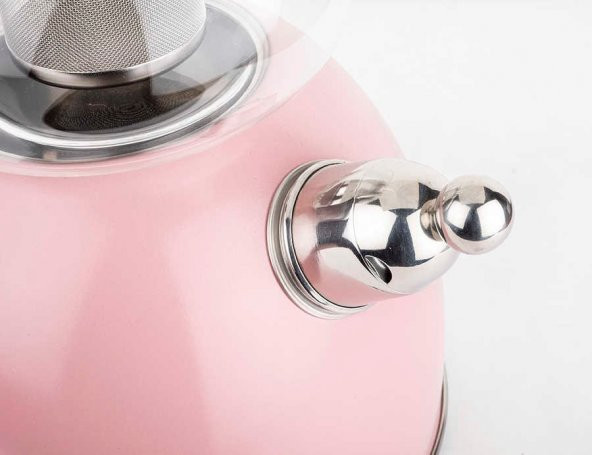 Chef Nature Pembe Düdüklü Çaydanlık Takımı Tantıa30002827C - 3