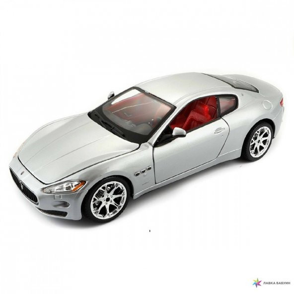 Burago 1:24 Maserati Gran Turismo 2008 Model Araba - 2