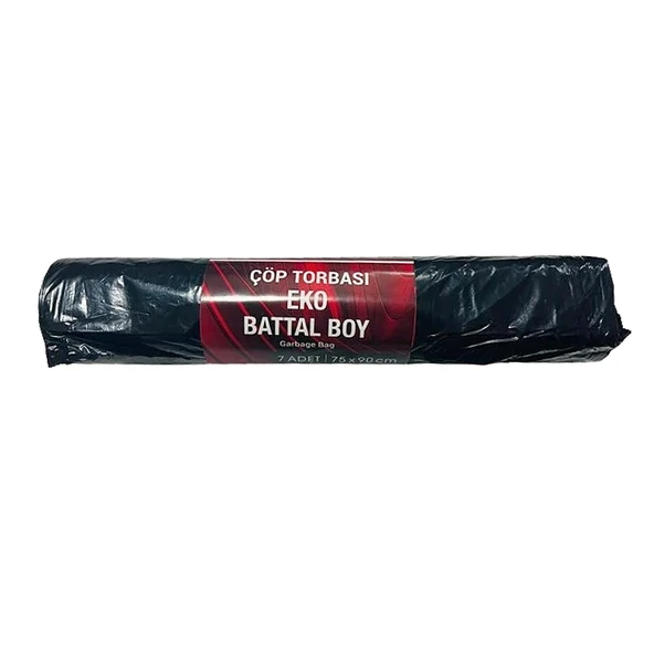 Flodex Eko Battal Boy Çöp Torbası 75x90 cm 7 li x 20 Adet - 3