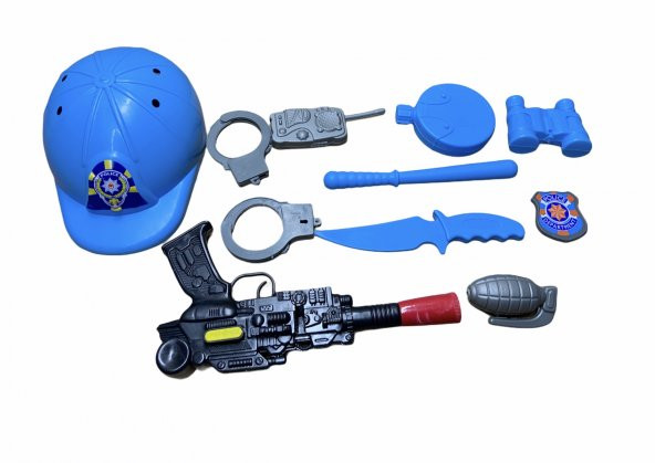 Polis Seti Silahlı Oyuncak - 3