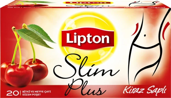 Lipton Slim Plus Kiraz Saplı Bitki Çayı