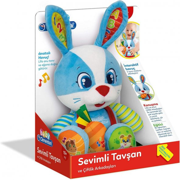 Baby Clementoni Sevimli Tavşan 64544 - 3