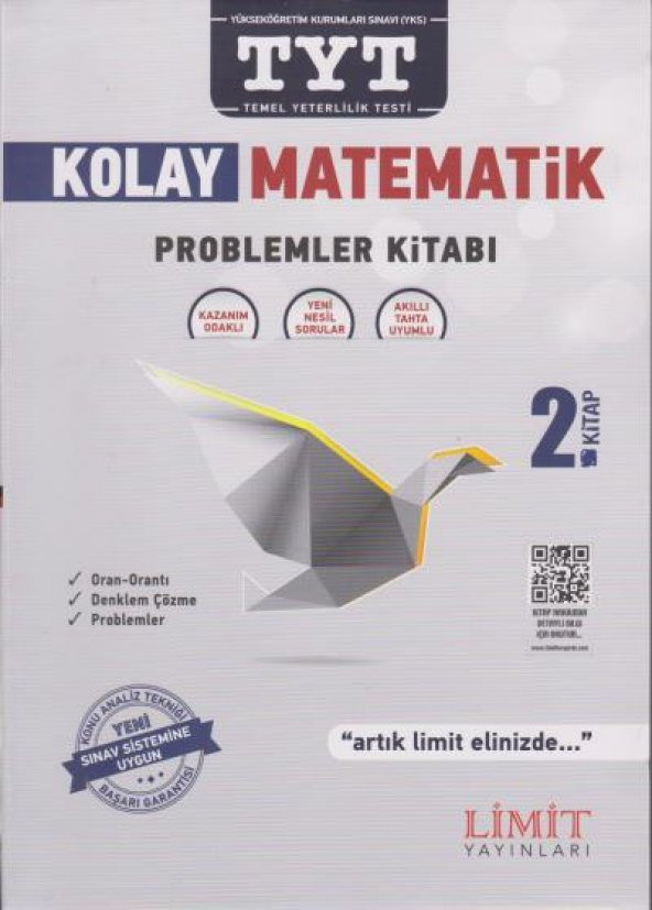 Limit TYT Kolay Matematik Problemler Kitabı 2. Kitap-YENİ - 1