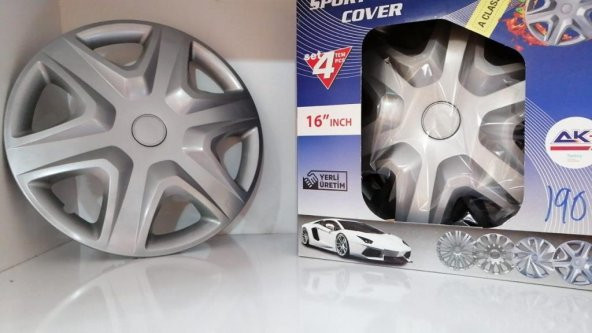 WHEELL COVER JANT KAPAĞI RENKLİ 16'' TAKIM (4 ADET) A175