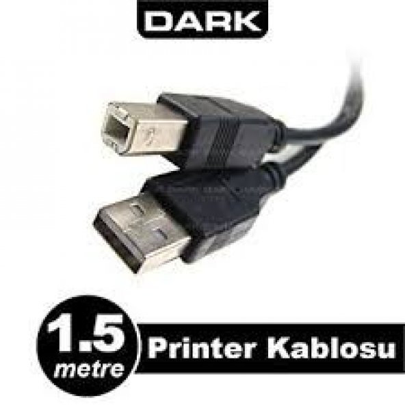 Dark 1.5m USB 2.0 Kablosu DK CB USB2PRNL150