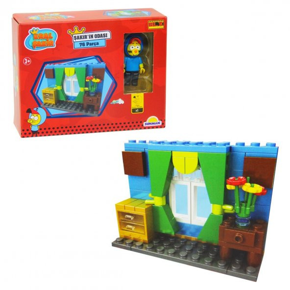 BLX Lego Şakirin Odası 76 Parça - 1