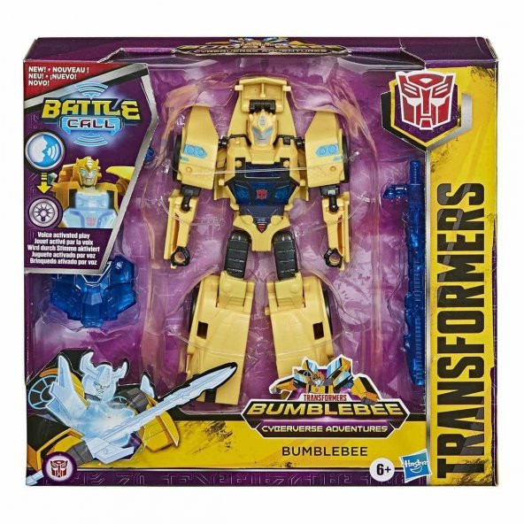 Transformers Bumblebee Cyberverse Maceraları Battle Call Figür E8227 - 3