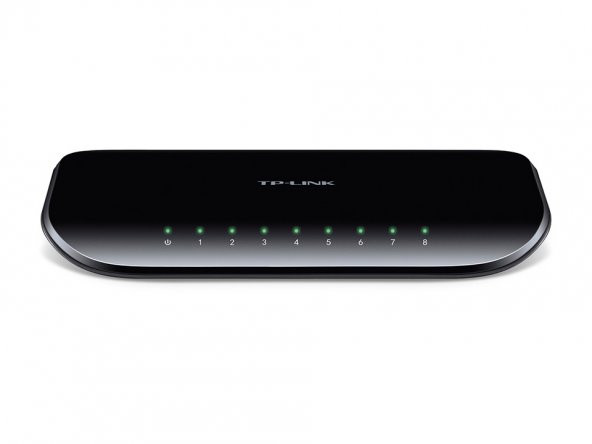 Tp-Link TL-SG1008D 8 Port 10-100-1000 Mbps Switch Plastik Kasa - 1