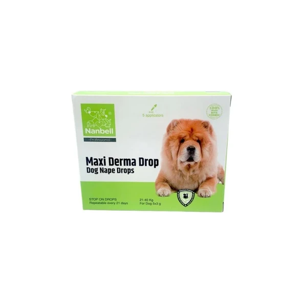 Nanbell Professional Köpek Ense Damlası 21-40Kg 3grx5adet 1 KUTU ürün görseli 1