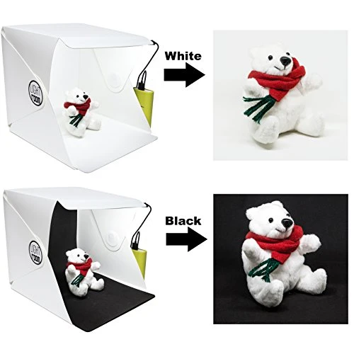 Ürün Çekim Çadırı Mini Fon Fotoğraf Stüdyosu Ledli Işık Perdesi - 4