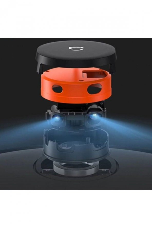 Xiaomi Mi Robot Vacuum Mop Pro Robot Süpürge Siyah Renk - 7