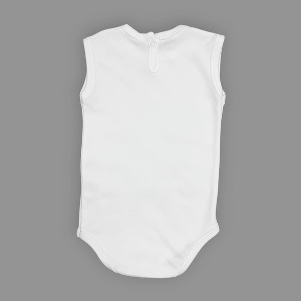 En Azından Babam Kadar Kurnazım Bebek Body Zıbın Çıtçıtlı Badi MNK0628 - 4