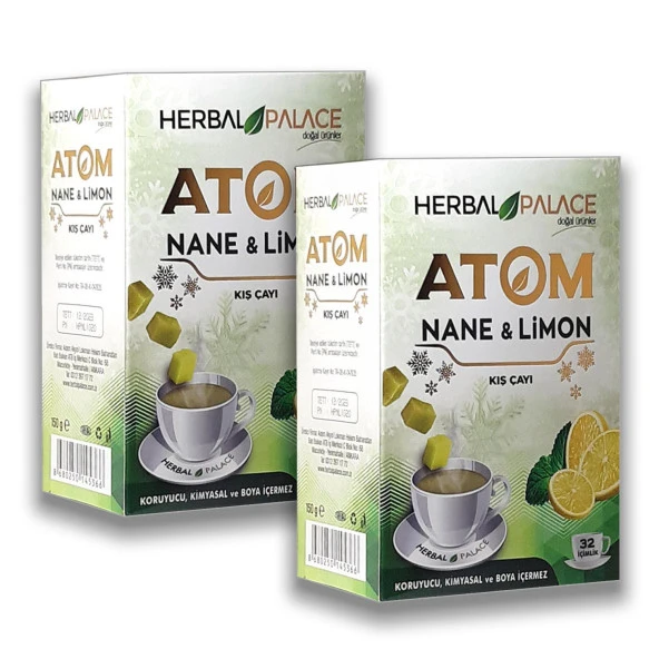 Herbal Palace Nane Limon Atom Çayı 150 gr x 2 Adet ürün görseli 1