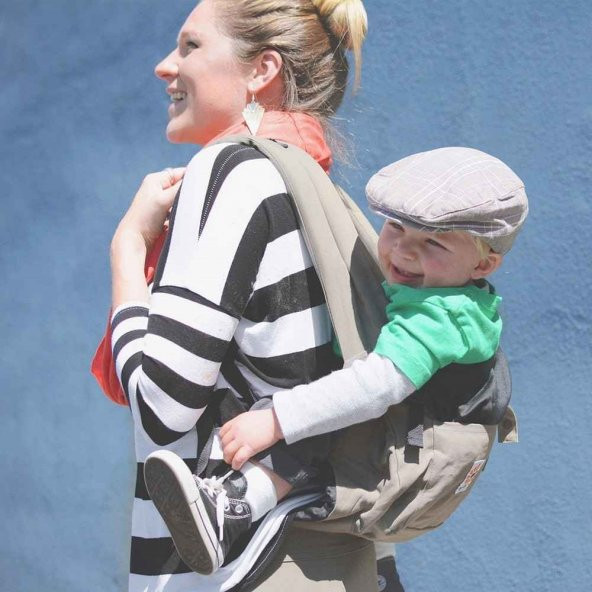 Ergobaby Bebek Kanguru Aussi Khaki Haki - 3