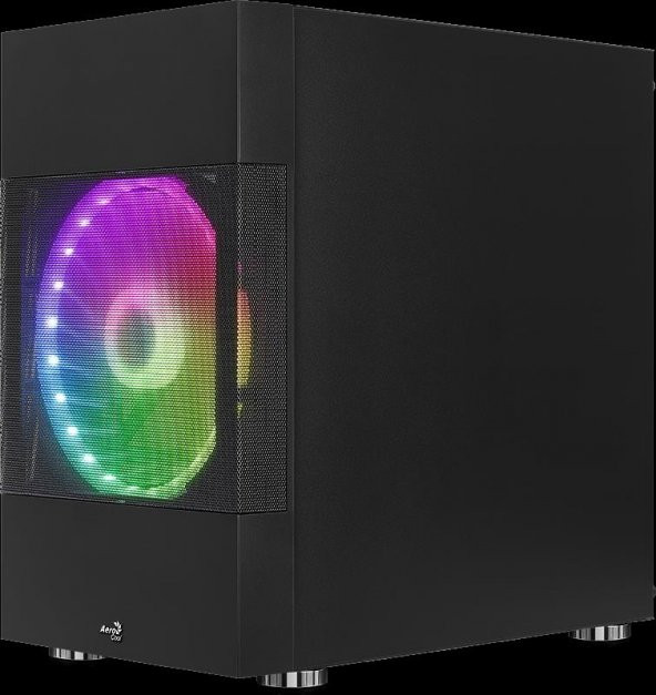 Aerocool Atomic 1 x 20cm ve 1 x 12cm ARGB Fanlı Mini Tower Kasa - 8