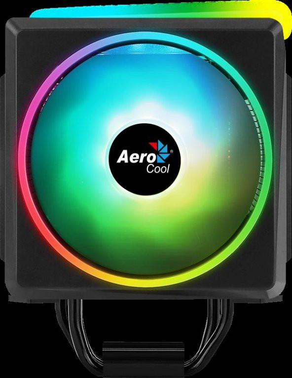 Aerocool Cylon 4F 12cm ARGB Şeffaf Fan İşlemci Soğutucu - 3