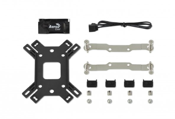 Aerocool Cylon 4F 12cm ARGB Şeffaf Fan İşlemci Soğutucu - 11