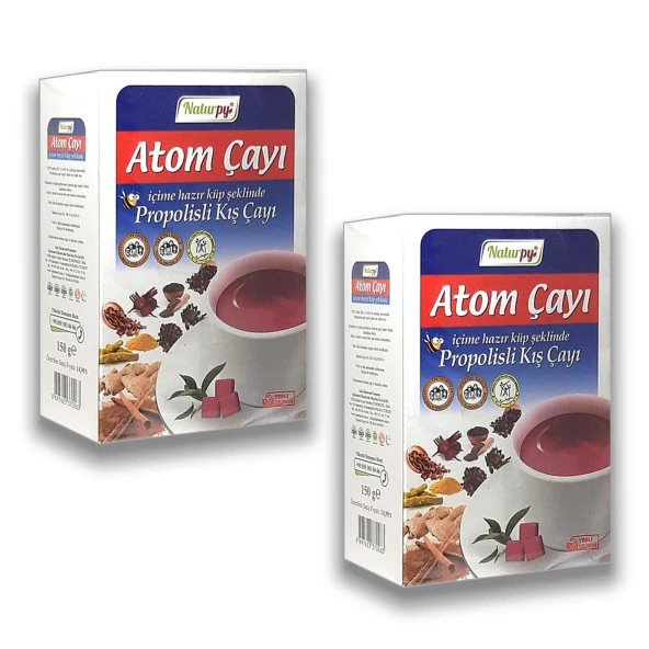 Naturpy Atom Çayı Propolisli  Doğal Lezzet 150 gr x 2 Adet ürün görseli 1