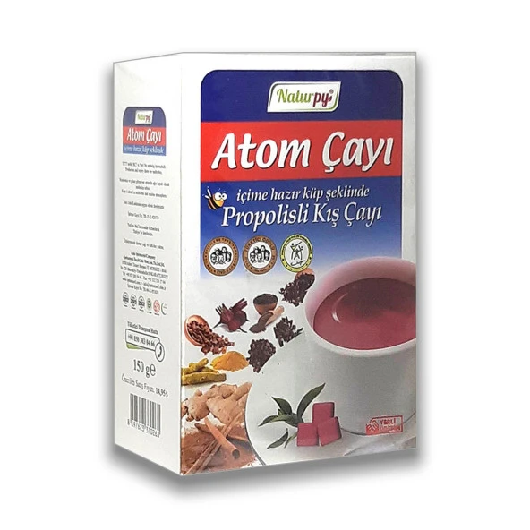 Naturpy Atom Çayı Propolisli  Doğal Lezzet 150 gr x 2 Adet - Resim 2
