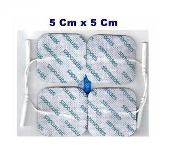 Tens Pedi Stimrodes Kablolu Tens Pedi Tens Elektrodu 5*5 - 5 ADET - 2