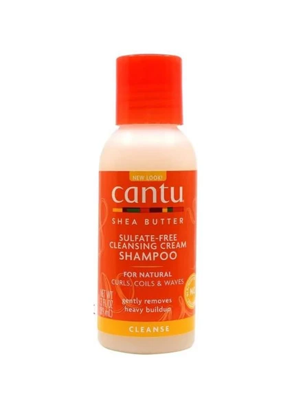 Cantu Kıvırcık ve Dalgalı Saçlar İçin Sülfat İçermeyen Krem Şampuan Mini Seyahat Boy 89 mL ürün görseli