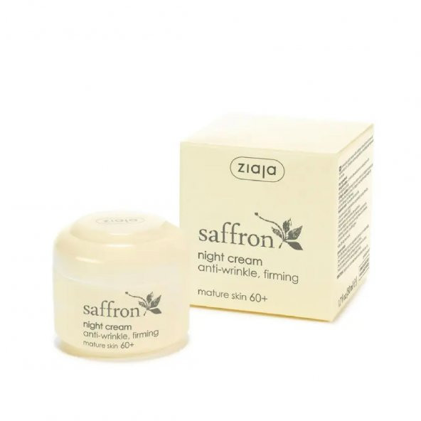 Ziaja 50 ml Safronn 60+  Gece Kremi